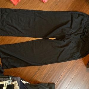 Old navy linen pants.  Black size large. NWOT